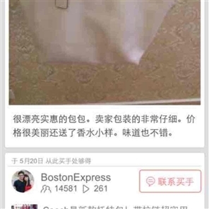 蔻驰戴妃包包装