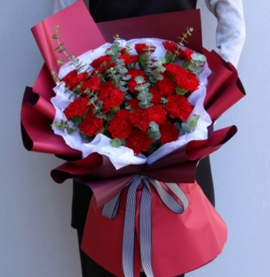 康乃馨花如何包装