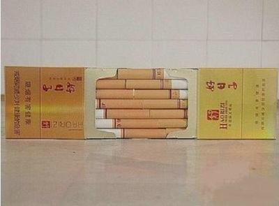 香烟包装国内外有区别