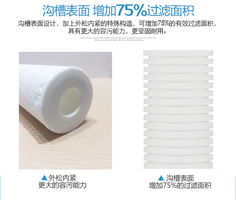净水器前置pp棉1微米与5
