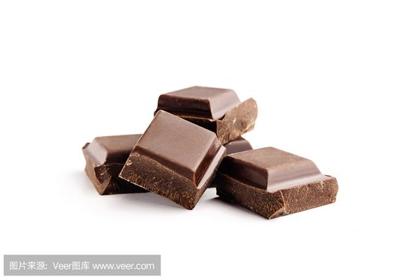 纯白色包装的巧克力