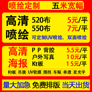 车贴写真与pp胶板区别