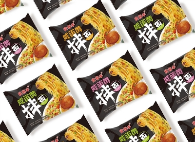 给方便面设计包装