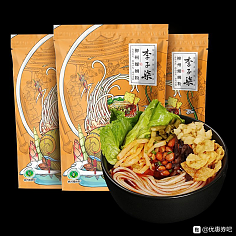 给方便面设计包装