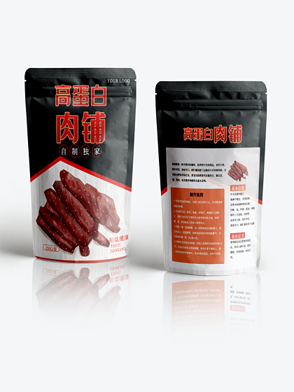 猪肉脯 包装设计