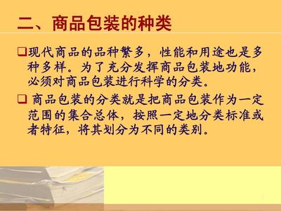 物流包装的历史ppt