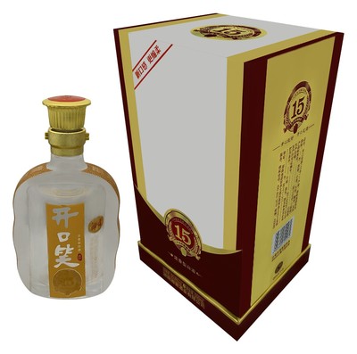 开口笑15年陈酿老包装