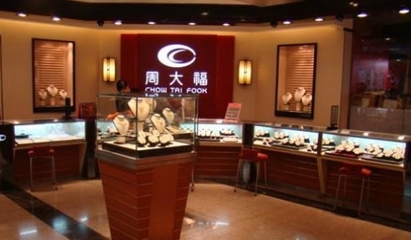 周大福金店包装