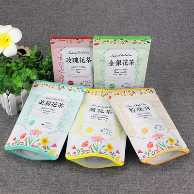 塑料袋包装的茶叶