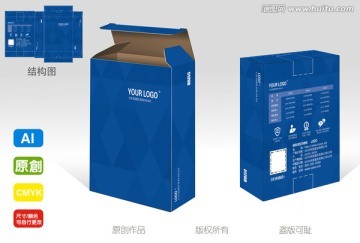 包装盒版权