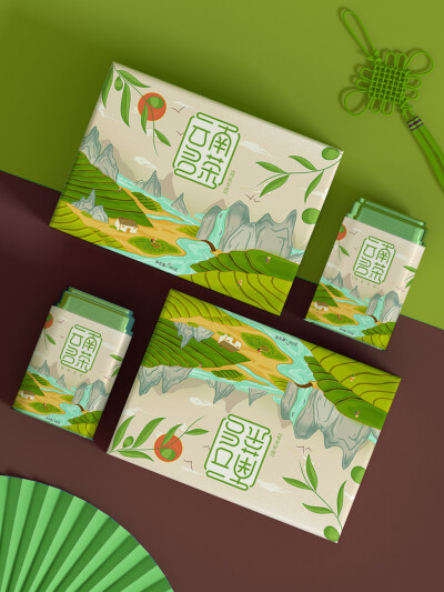 插画 包装