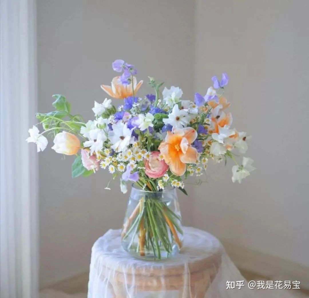 如何拆包装好的花束