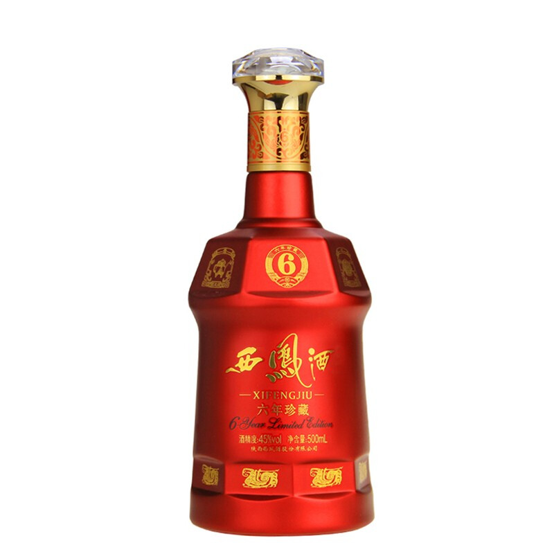 西凤六年陈酿55度包装