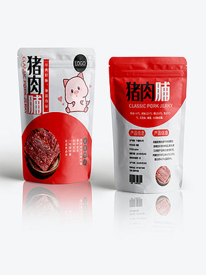 韩国冷鲜猪肉包装设计