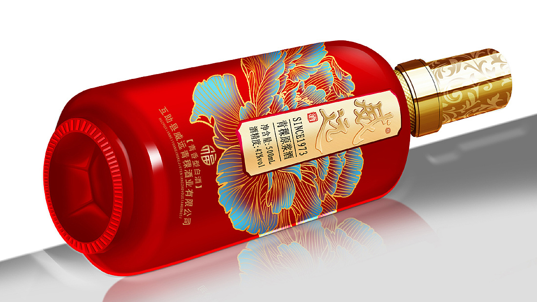 原浆酒珍藏版红色包装
