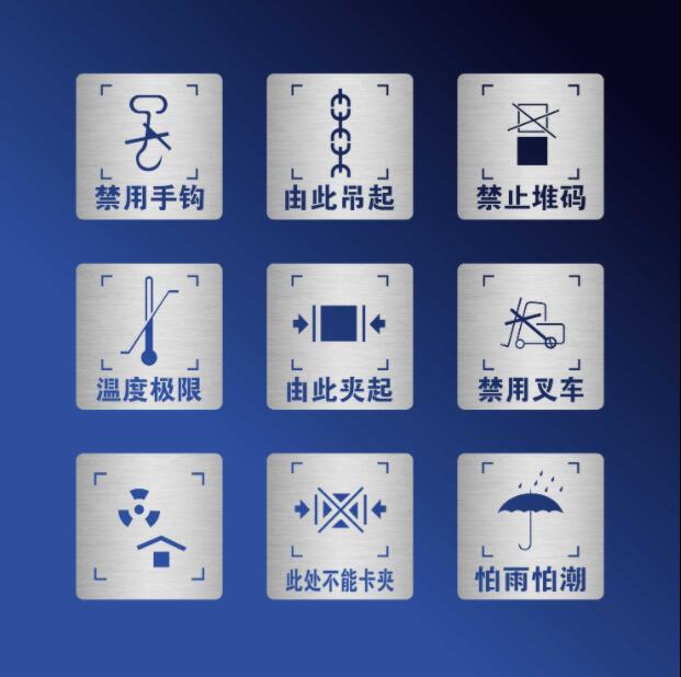 包装箱文字标识