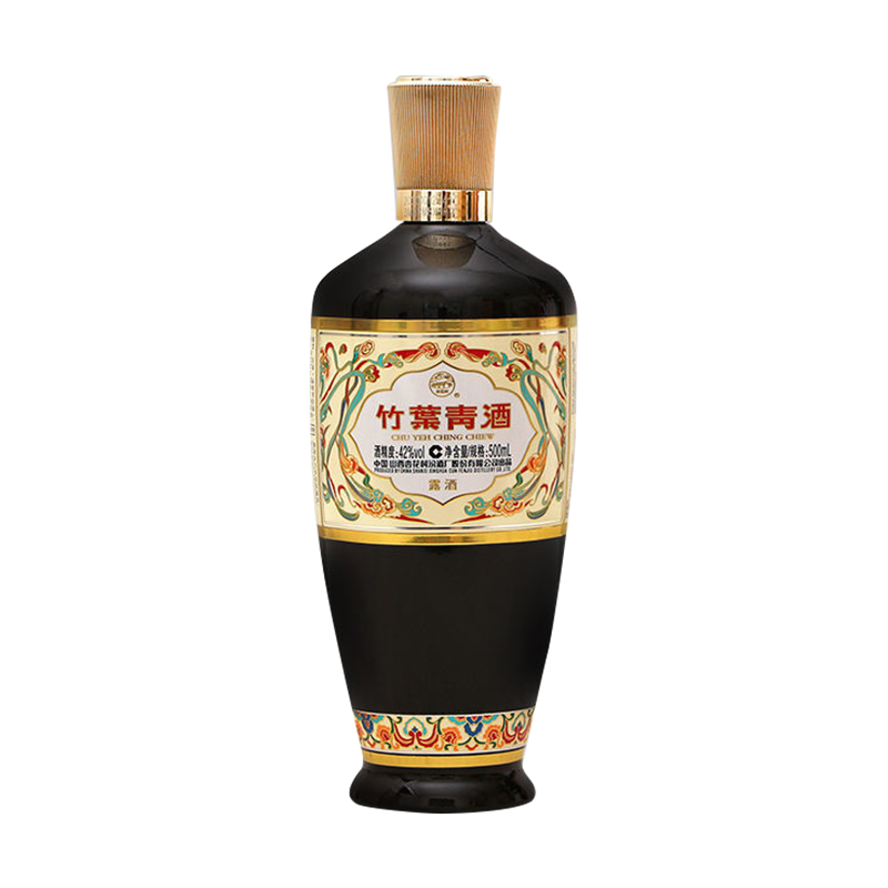 山西汾洒竹叶青的包装