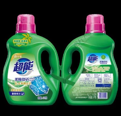 超能洗衣液整箱原包装