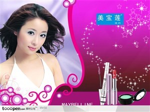 明星代言形象广告设计