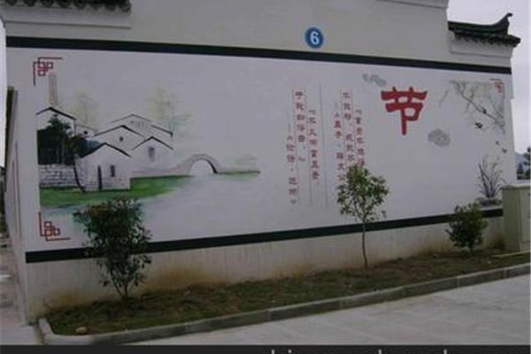 洞头文化墙广告设计方案
